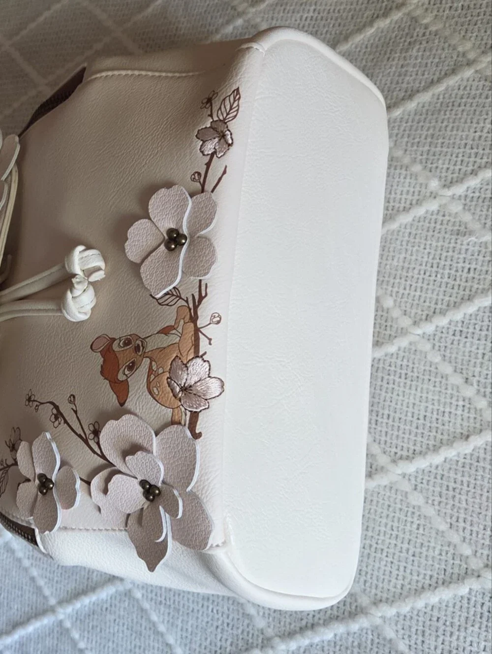 Loungefly Disney Bambi Cherry Blossom Flap Mini Backpack